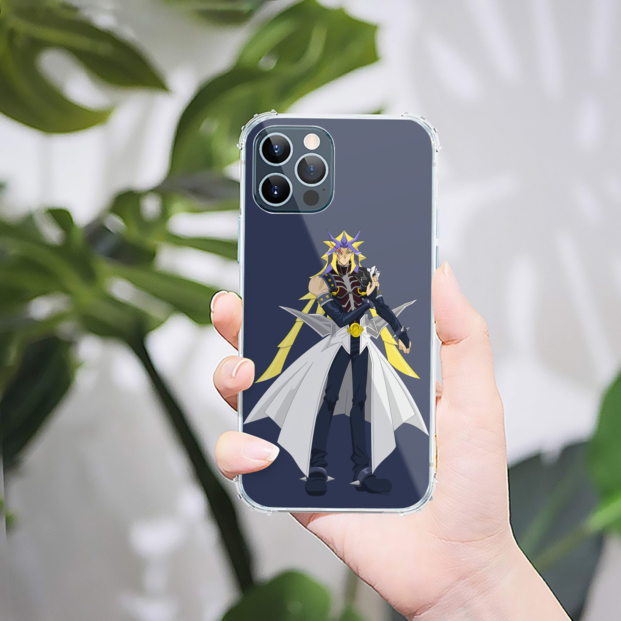 （画像用） 遊☆戯☆王 Yu-Gi-Oh! 【iPhone 12シリーズ対応】透明スマホケース（クリアソフトケース）